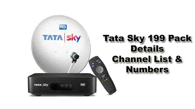 Tata Sky 199 Pack Details, Channel List & Numbers - Check My Budget